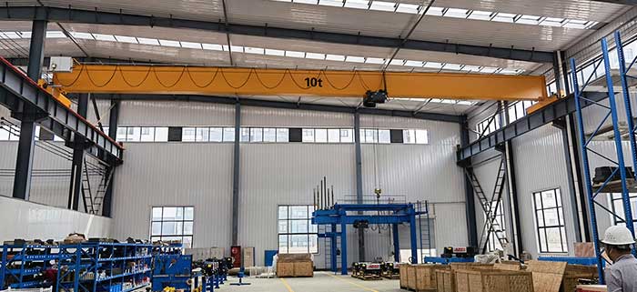    Warehouse Overhead Cranes with single girder crane design