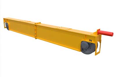 End Beam or end carriage of double girder bridge crane