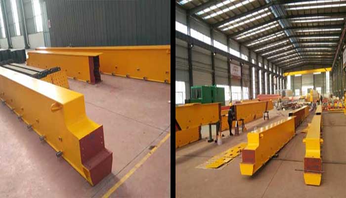 Painted single beam girder 