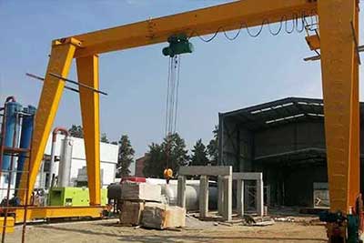 Gantry Crane Qatar: 10 Ton Single Girder Gantry Crane for Qatar