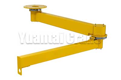 Ceiling mounted articulating jib crane -articulating type of jib crane