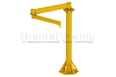 Floor mounted articulating jib crane -articulating type of jib crane