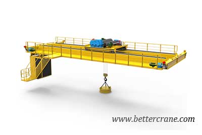 Magnetic overhead crane 60 ton 