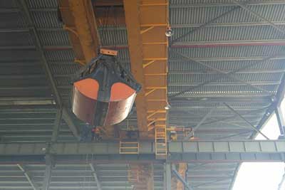 5 Ton Overhead Crane Pakistan | Grab Bridge Crane Installation