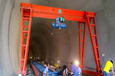 indoor rail gantry crane