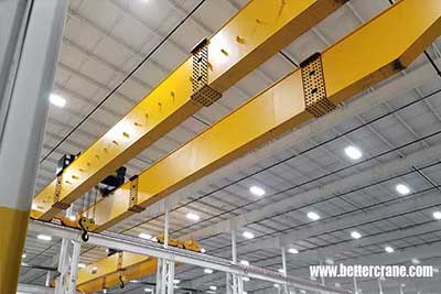 40 Ton Overhead Cranes for Sale America, Case Study of 40 Ton Crane