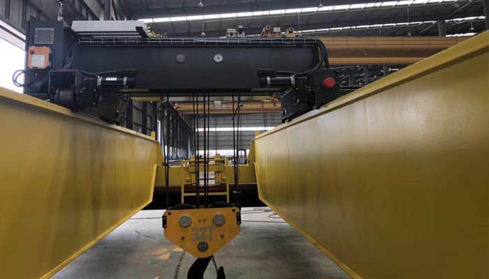 32 ton Double Girder Overhead Crane for sale Vietnam