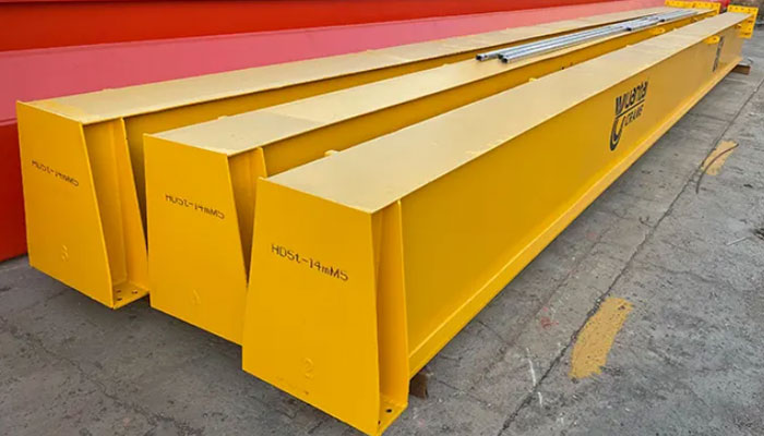 5 ton single girder overhead crane main girder 