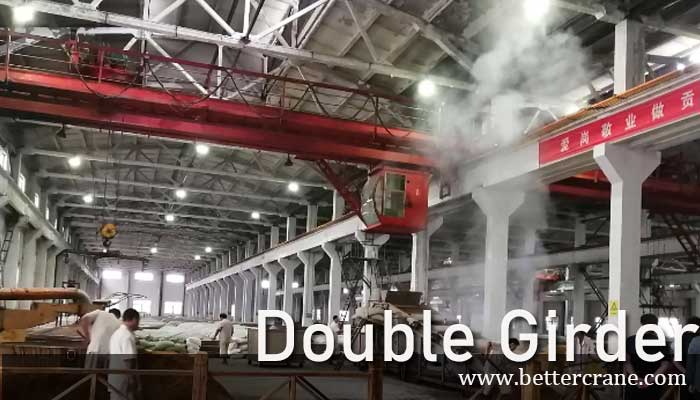 double girder overhead crane for alcohol processing factory 