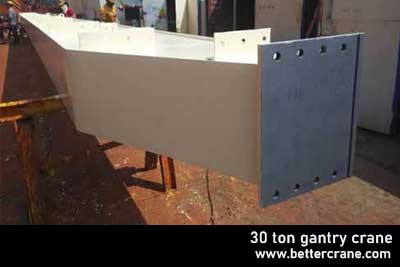 30 Ton Gantry Crane for Sale Indonesia, Custom 30 Ton Crane