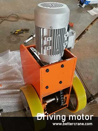 driving motor of portable motorized gantry crane