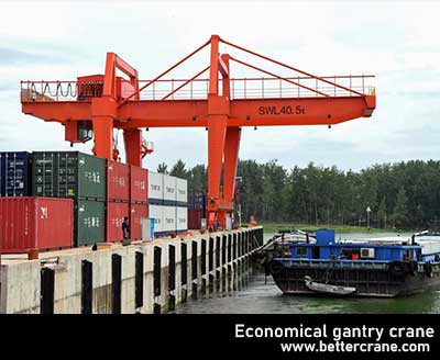 Cantilever Gantry Crane Double Girder Type for Container Handling
