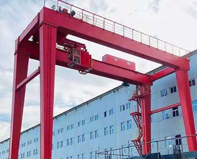 U frame floor mounted gantry crane