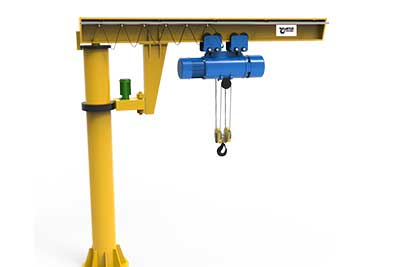 10 ton floor jib crane design 