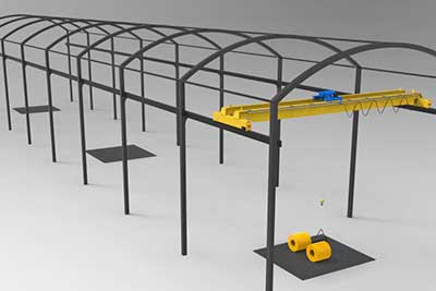 Types of Overhead Bridge Cranes for All Types of Steel Buildings