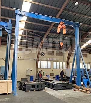 Customized fixed gantry crane 10 ton for sale