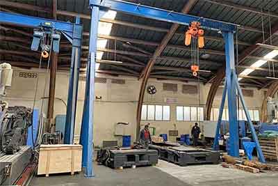 Fixed Gantry Crane, Bolts Fixed Gantry, Heavier Loads Handling