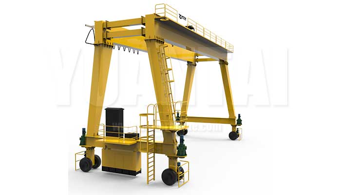 Rail mounted gantry crane for container handling 