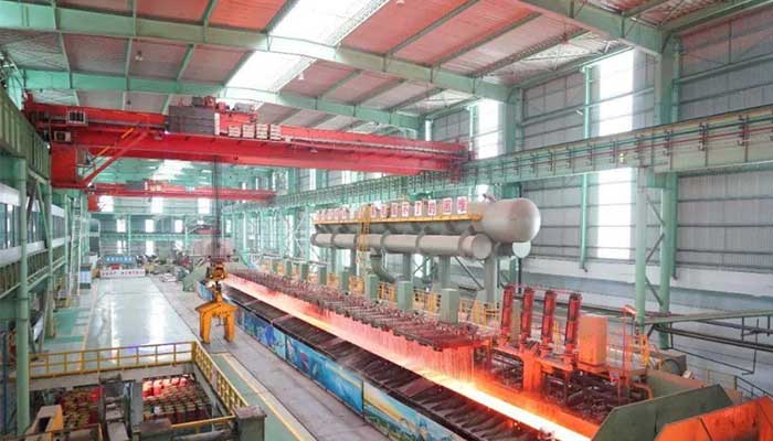 hot rolling mill double girder overhead crane 