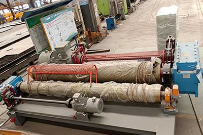 European style overhead crane winch drum