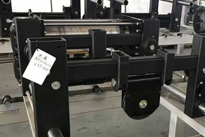 European style Rope drum hoists for single girder cranes & double girder cranes 