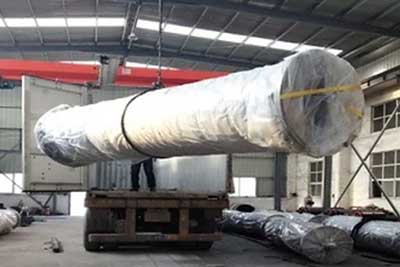 Double girder open winch drum delivery