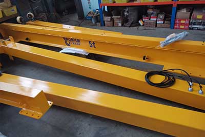 5 Ton Portable Gantry Crane for Construction Company Brunei