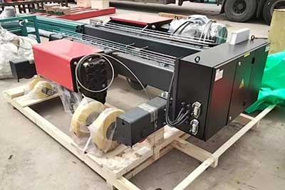 double girder overhead crane hoist trolley 25 ton / 5 ton