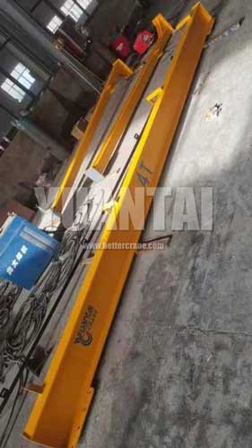 Main beam of 4 ton portable gantry crane