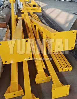 Steel structure of 2 ton electric travelling portable gantry crane for sale South Africa 