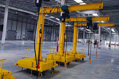 2 ton portable jib cranes for sale 