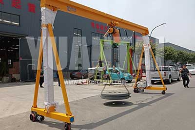 2 ton portable gantry cranes