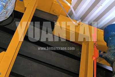Crane parts and colums for delivery to USA