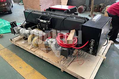10 ton overhead double girder crane kit - hoist part
