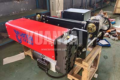  3 ton 12 m electric hoist for single crane kit for sale Myanmar 