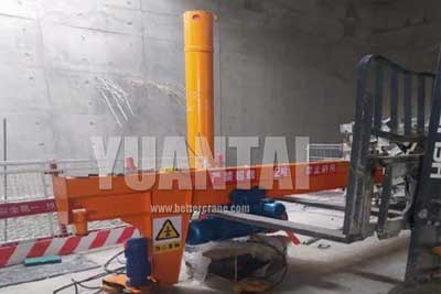 Floor Mounted Column Jib Crane Main Structure & Installation