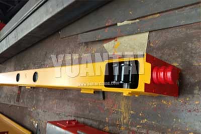 End carriages of 15 ton bridge crane for sale Paraguay