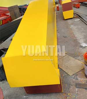 Main girder of top running single girder overhead crane