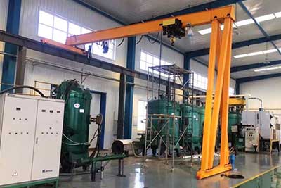 8 Ton Semi Gantry Crane for Sale Uzbekistan, Economical Price