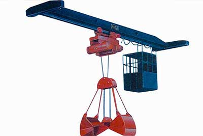 3 Ton Single Girder Grab Overhead Crane for Nigeria Good Price