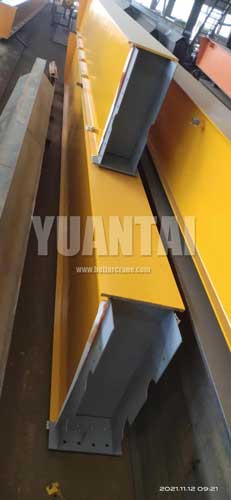 Main girder of single girder top running overhead crane 5 ton