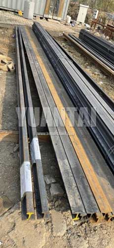 Crane rails