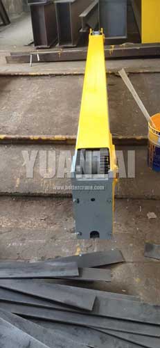 End carriages of 5 ton busbar overhead crane