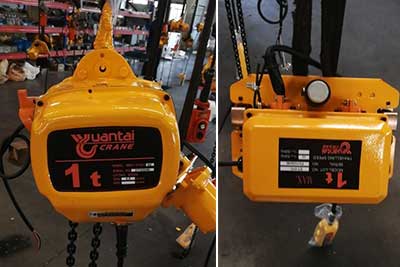 1 ton electric chain hoist for sale Egypt