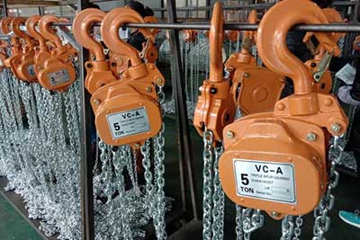 5 ton manual electric chain hoist for sale Egypt