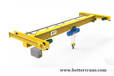 under running or underhung single girder overhead crane for sale Egypt 