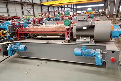 45 ton Double Girder Overhead Crane for Steel Mill Plant Mexico