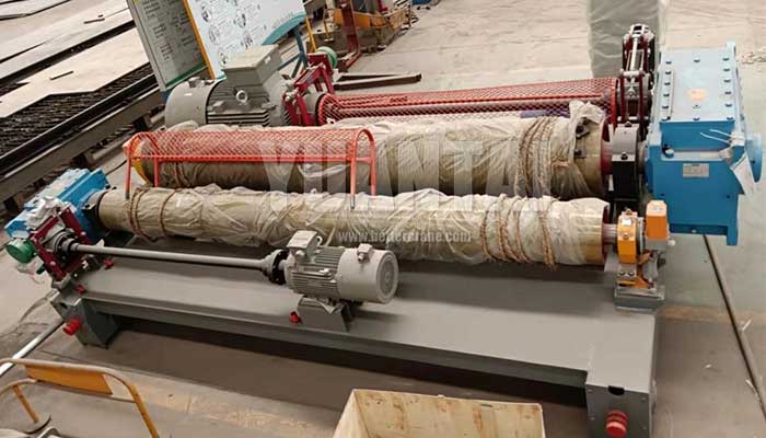 45 ton open winch trolly for double girder overhead crane