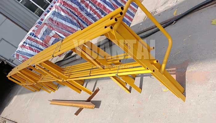 Crane parts for delivery to Mexico