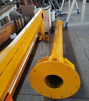 5 ton jib crane antillever arm and columns